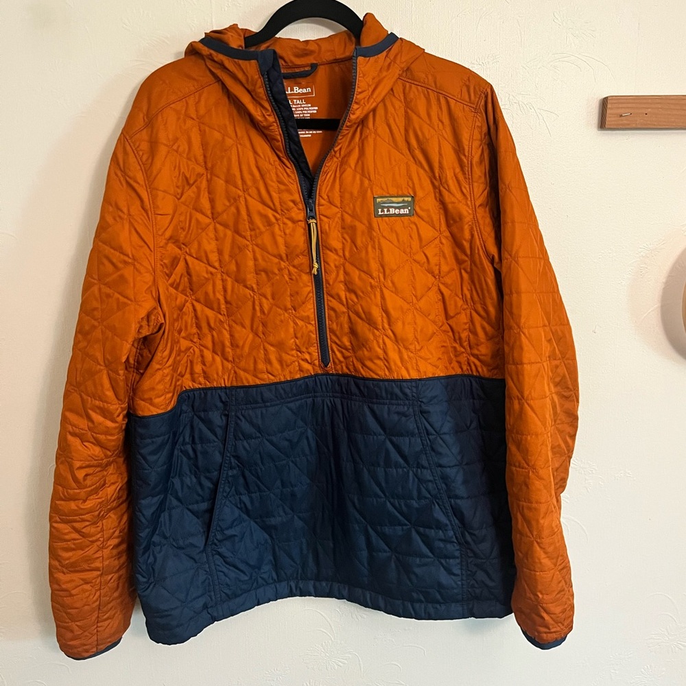L.L. bean large tall anorak